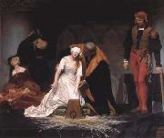 Jean Auguste Dominique Ingres The Execution of Lady Jane Grey (mk04) USA oil painting artist